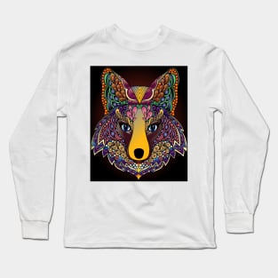 Animal Faces 13 (Style:7) Long Sleeve T-Shirt